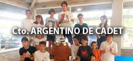 CAMPEONATO ARGENTINO DE CADET