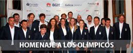 HOMENAJE A LOS OL&Iacute;MPICOS