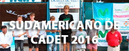 SUDAMERICANO DE CADET 2016